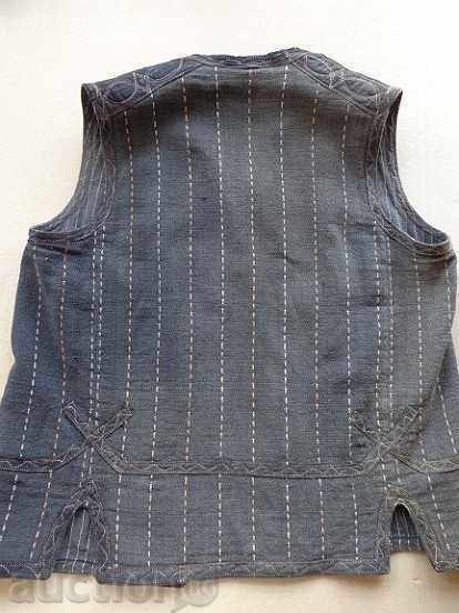 Auction  Hood, an old wool with embroidery, costume, overcoat, belt, cap