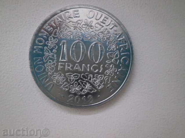 West African States, Benin, 100 francs 2013, 25 W with price 3.00 BGN | € 1.53 West African States, Benin, 100 francs 2013, 25 W with price 3.00 BGN | € 1.53
