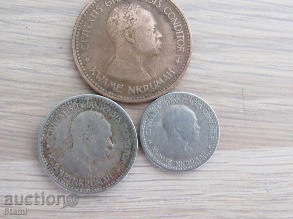 Auction Seth Ghana 1958-1 shilling, 1 penny, 6 pence, 104 m Auction Seth Ghana 1958-1 shilling, 1 penny, 6 pence, 104 m