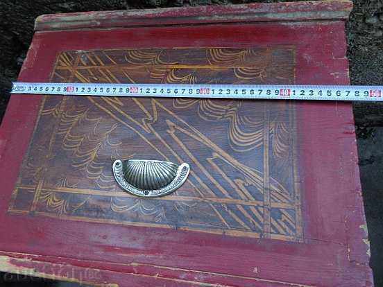 O comodă scrisă, o comodă pentru șezlong de burlac, o comodă, una din lemn, o comodă - 5