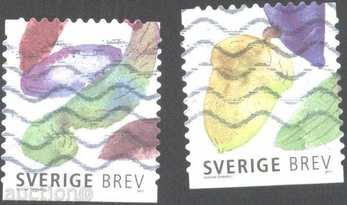 Клеймовани марки Флора 2011  от  Швеция