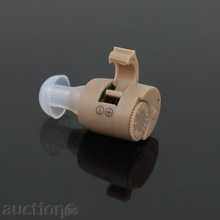 Delivery of Mini hearing aid, Powertone F-883