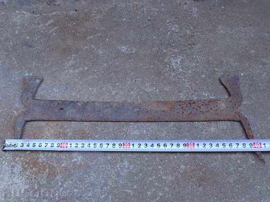 Hand-forged scraper for muddy shoes, boots, rubber galoshes with price 36.00 BGN | € 18.41 Hand-forged scraper for muddy shoes, boots, rubber galoshes with price 36.00 BGN | € 18.41