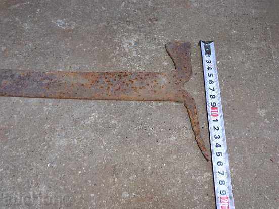 Auction Hand-forged scraper for muddy shoes, boots, rubber galoshes Auction Hand-forged scraper for muddy shoes, boots, rubber galoshes