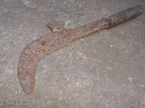 Delivery of Handle, instrument, hand forged cutter, chopper, machete Delivery of Handle, instrument, hand forged cutter, chopper, machete