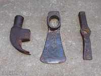 Lot tools, tools, wrought iron tools