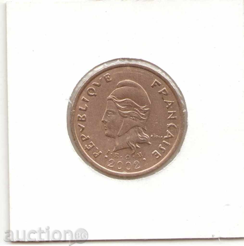 New Caledonia-100 Francs-2002-KM# 15 with price 6.00 BGN | € 3.07 New Caledonia-100 Francs-2002-KM# 15 with price 6.00 BGN | € 3.07