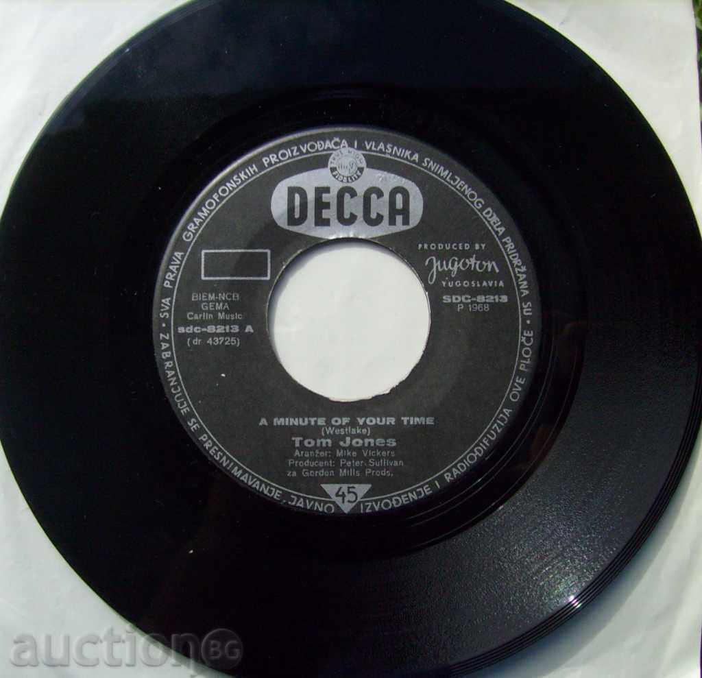 Little Plate - Tom Jones - 1968 with price 12.00 BGN | € 6.14 Little Plate - Tom Jones - 1968 with price 12.00 BGN | € 6.14