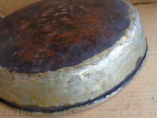 Copper pot, tray, baker, blue - 5 Copper pot, tray, baker, blue - 5