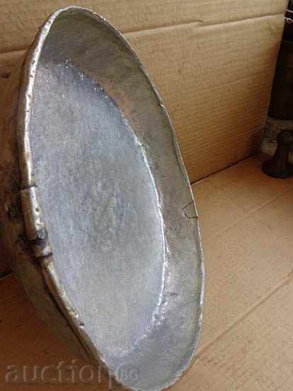 Copper pot, tray, baker, blue - 6 Copper pot, tray, baker, blue - 6