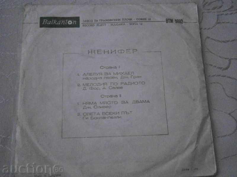 Auction JENNIFER - small plate - BALKANTON - WTM 5992 Auction JENNIFER - small plate - BALKANTON - WTM 5992