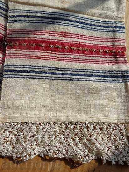 Auction Old woolen cloth with lace, knitting, embroidery with embroidery Auction Old woolen cloth with lace, knitting, embroidery with embroidery