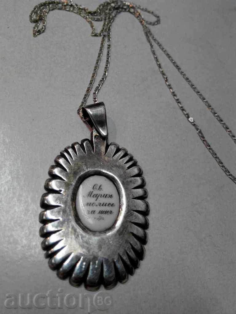 PENDANT SMALAT ARGINTIU ANTICH - 6