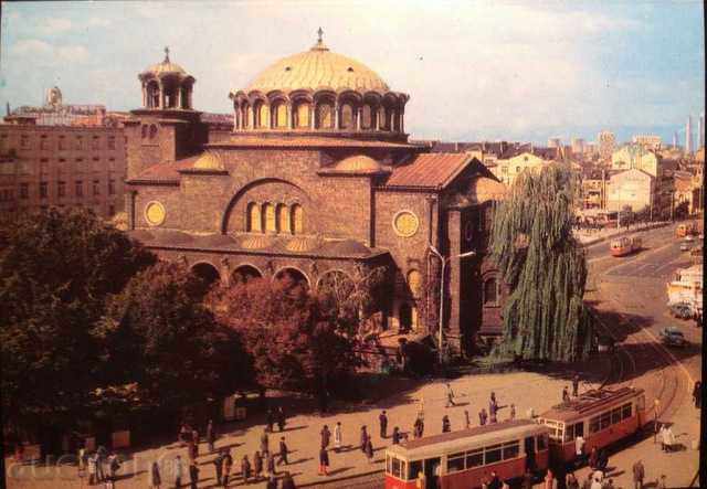 Църквата "Св.Неделя" София - пощенска картичка