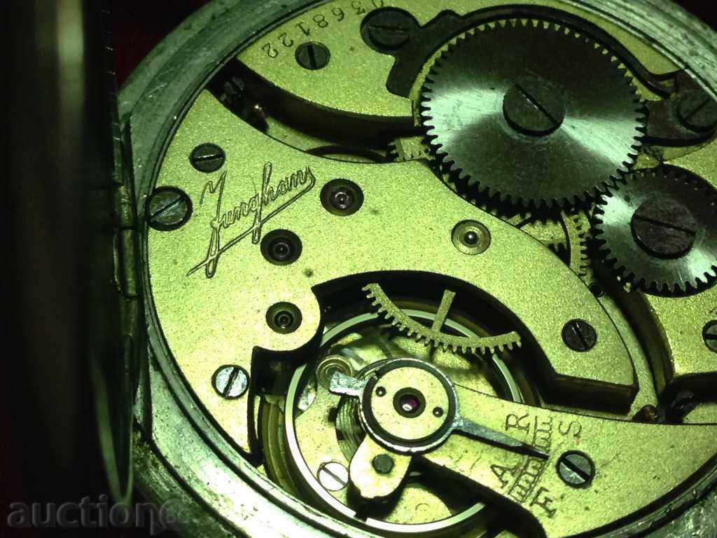 Junghans-male pocket watch - 7
