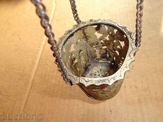 Old bronze candlestick, icon, religion, cross - 7 Old bronze candlestick, icon, religion, cross - 7