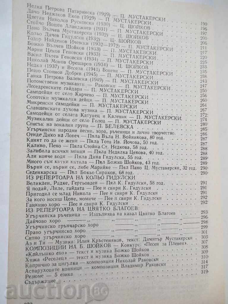 Delivery of Musical figures and amateurs from the Ugarchin region Tsacho Shoykov Delivery of Musical figures and amateurs from the Ugarchin region Tsacho Shoykov