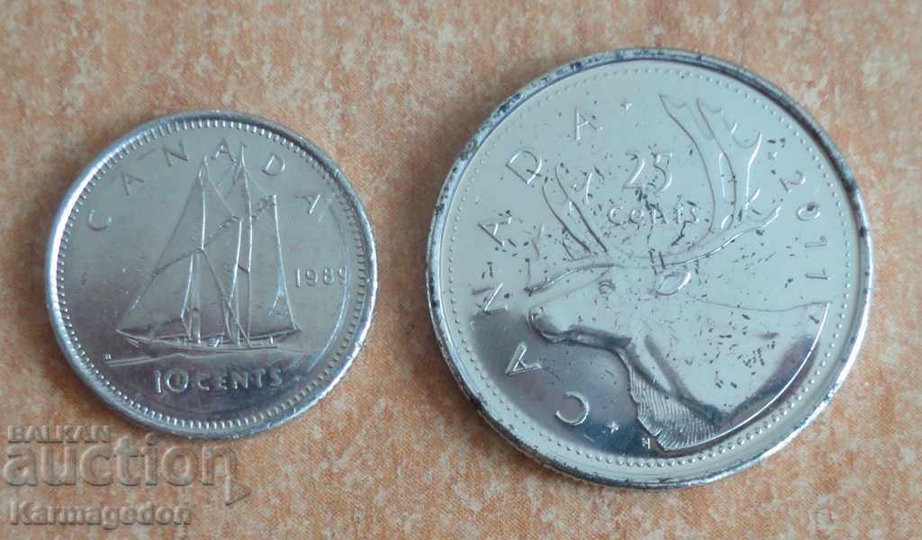 Lot of coins - Canada with price 1.00 BGN | € 0.51