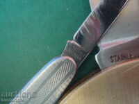 Picior „Solingen” cu 2 lame. datora întreg/lamă d.125/50mm