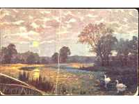 Schwanenteich - παλιά καρτ-ποστάλ
