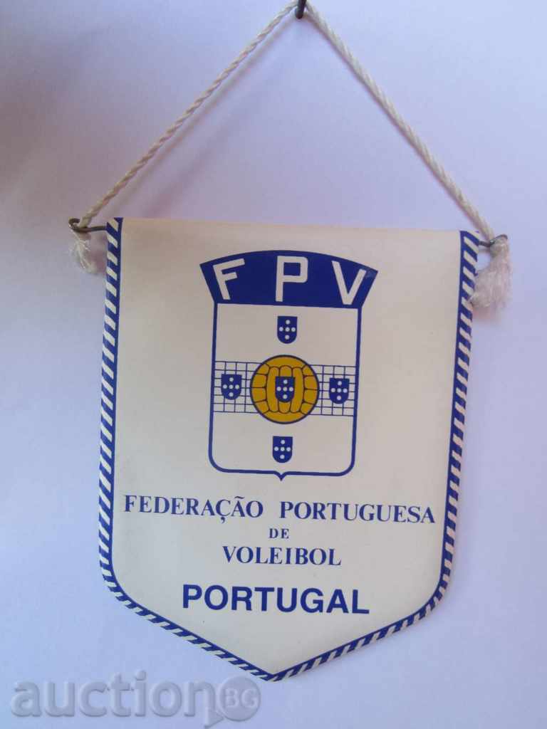 Delivery of VOLLEYBALL-FLAG-PORTUGUESE VOLLEYBALL FEDERATION