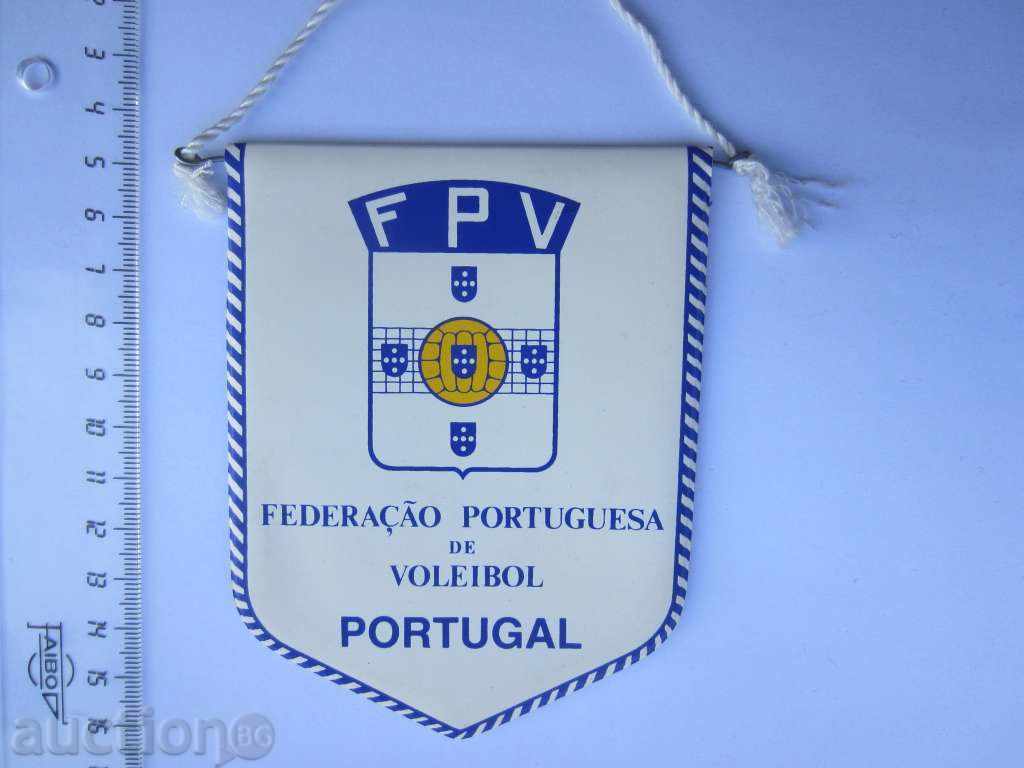 VOLLEYBALL-FLAG-PORTUGUESE VOLLEYBALL FEDERATION - 5