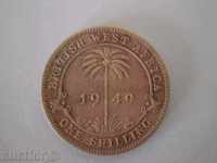 1 shilling - British West Africa, series, 1949 - 45W