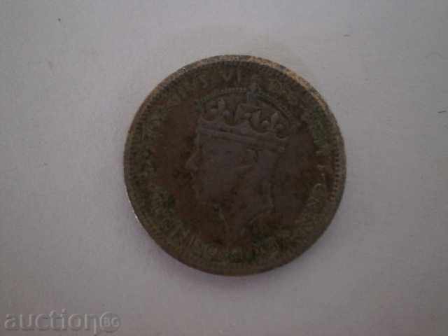 British West Africa - 6 pence, 1943 - 34D with price 6.00 BGN | € 3.07