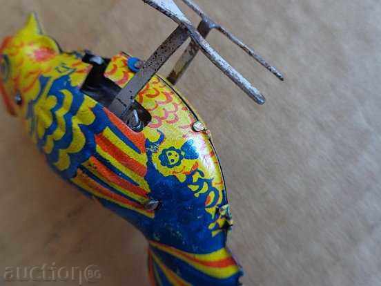 Παιδική κασσίτερου κόκορας παιχνίδι, ΕΣΣΔ - 6 Παιδική κασσίτερου κόκορας παιχνίδι, ΕΣΣΔ - 6