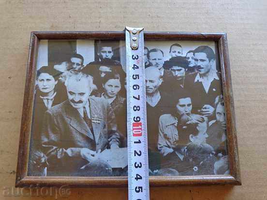 Soch picture in frame, portrait of Georgi Dimitrov - 6 Soch picture in frame, portrait of Georgi Dimitrov - 6