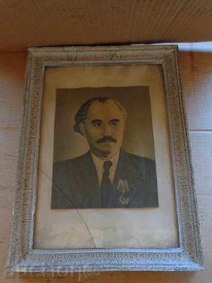 Delivery of Soch picture in frame, portrait of Georgi Dimitrov Delivery of Soch picture in frame, portrait of Georgi Dimitrov