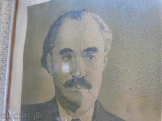 Soch picture in frame, portrait of Georgi Dimitrov - 7 Soch picture in frame, portrait of Georgi Dimitrov - 7