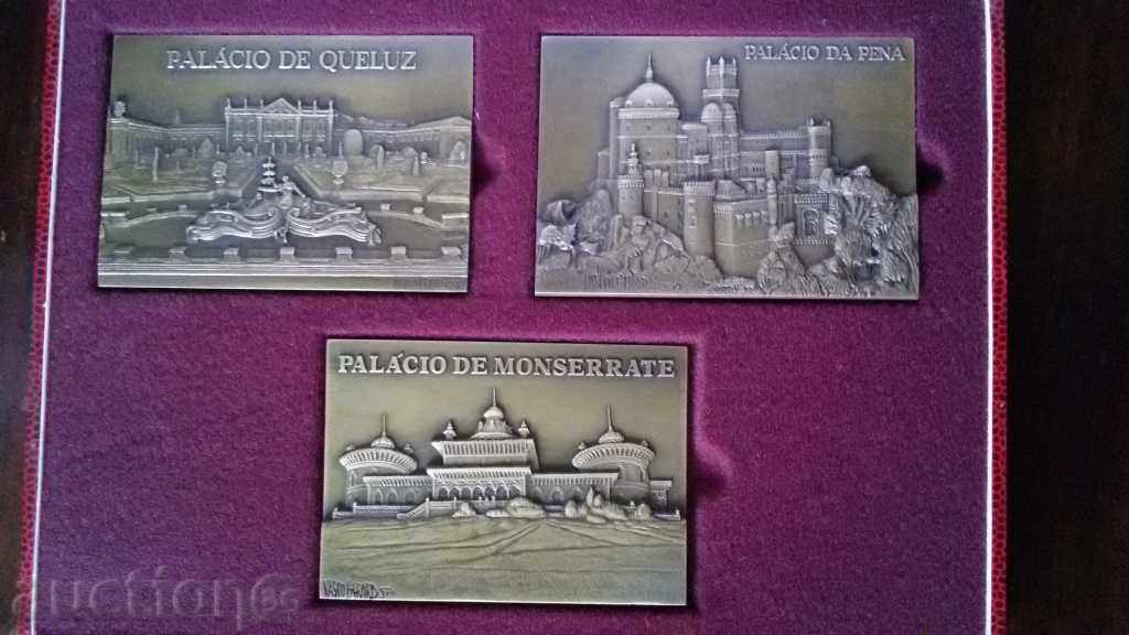 Plaques in a box / briefcase / - Spain
