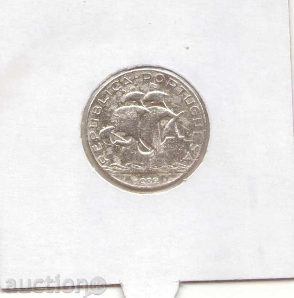 ++Portugalia-2,50 Escudos-1932-KM# 580-argint cu preț € 6.14 | 12.01 BGN ++Portugalia-2,50 Escudos-1932-KM# 580-argint cu preț € 6.14 | 12.01 BGN