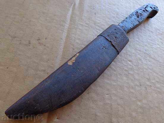 Old shepherd knife with kennel, dagger, karaoke, - 7 Old shepherd knife with kennel, dagger, karaoke, - 7