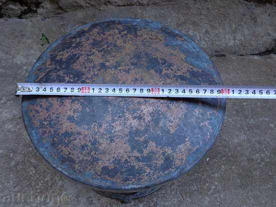 Παράδοση Παλιά βραστήρα χαλκού, κατσαρόλα, κανάτα, χαλκού