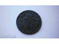 Switzerland 2 Rapen 1851 Rare Coin