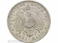 3 REPERE 1911 Württemberg-Jubilee-EXCLUSIV DE CALITATE