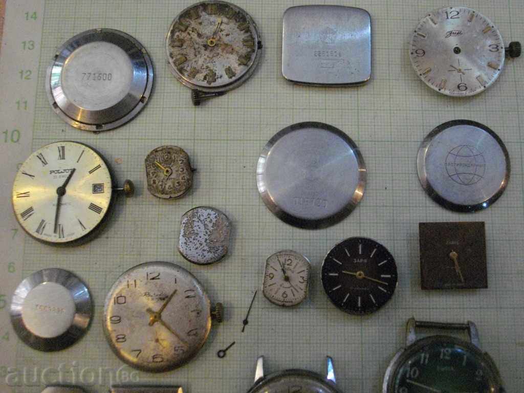 Auction Lot of mechanical watches and parts for them Auction Lot of mechanical watches and parts for them