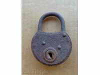 Padlock, key, lock, lock, latch