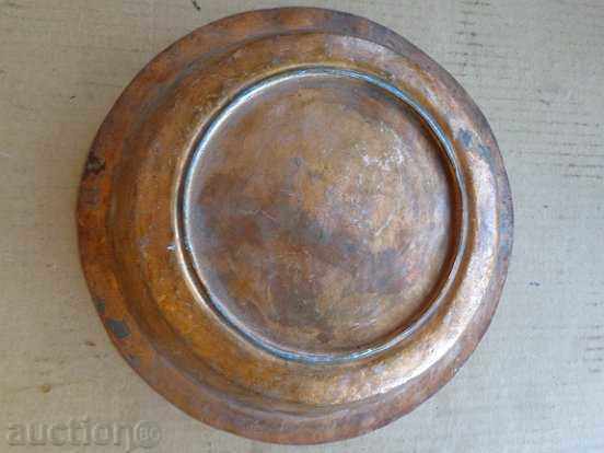 Old copper sahan, baker, pan, plate, tray, tray - 5 Old copper sahan, baker, pan, plate, tray, tray - 5