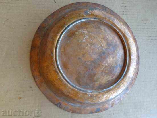 Old copper sahan, baker, pan, plate, tray, tray - 6 Old copper sahan, baker, pan, plate, tray, tray - 6