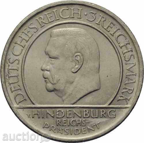 3 βαθμοί 1929 Η Δημοκρατία της Βαϊμάρης στη Γερμανία με τιμή 100.00 BGN | € 51.13