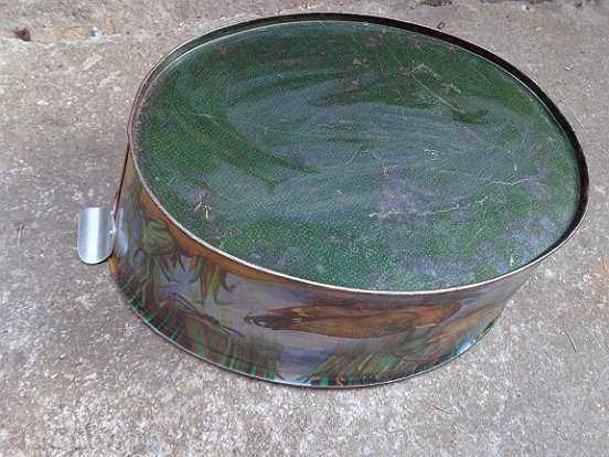 Children's tin toy basin pot painted vessel USSR - 5