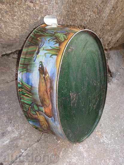 Children's tin toy basin pot painted vessel USSR - 7