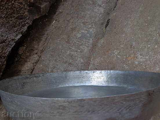 Tin, household pot, bakery, blue - 7