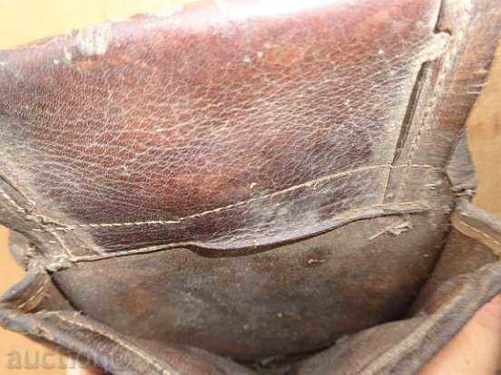 Old leather palladium, cavalry bag - 5 Old leather palladium, cavalry bag - 5