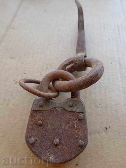 Old padlock with hardware, coffer, katana, latch with price 22.00 BGN | € 11.25 Old padlock with hardware, coffer, katana, latch with price 22.00 BGN | € 11.25