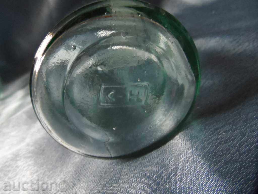 παλιά γυάλινα μπουκάλια - 2 τεμ. - 7 παλιά γυάλινα μπουκάλια - 2 τεμ. - 7