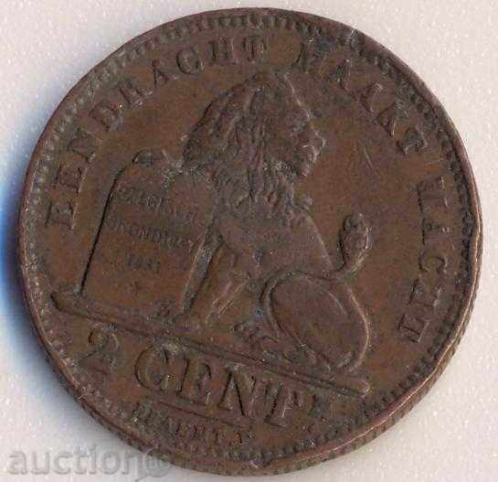 Βέλγιο 2 σεντ το 1911
